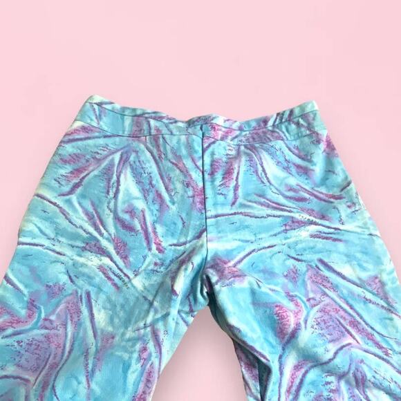 Iceberg RARE Vintage Denim Jeans Blue Purple Tie Dye Cotton Baggy Jeans Size 52 - Picture 9 of 9